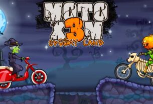 Moto X3M Spooky Land